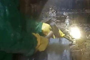 汕尾消防水池堵漏施工视频